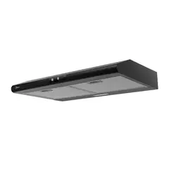 Midea - Campana de Pared 76 cm Slim - Negro Mate