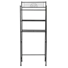Bath Accents - Organizador de Baño con 3 Repisas Negro