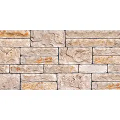 Tecnopiso - Muro y Piso Cerámico tipo piedra para exterior Berlin 30x60 cm Mate 1.62 m2 No Rectificado