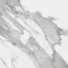 Porcelanite - Piso Cerámico tipo marmol para interior Verdeya Blanco 60x60 cm Satinado 1.44 m2 No Rectificado