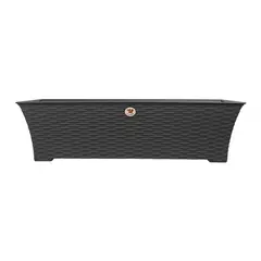 Dr. Beckmann - Jardinera Rattan L60 Gris Oxford