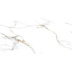 Tendenzza - Piso Porcelanato Tipo Mármol para Interior Benetto 60 x 120 cm Pulido Brillante 1.44 m2 Rectificado