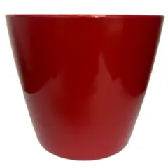 undefined - Maceta Plástico Duro Rojo 5"