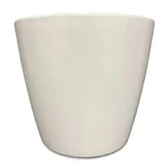 undefined - Maceta Plástico Duro Blanco 5"