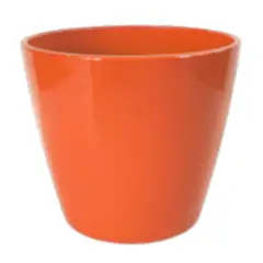 undefined - Maceta Plástico Duro Naranja 5"