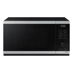 SAMSUNG - Horno Microondas Análogo 23 Litros Acero Inoxidable Negro